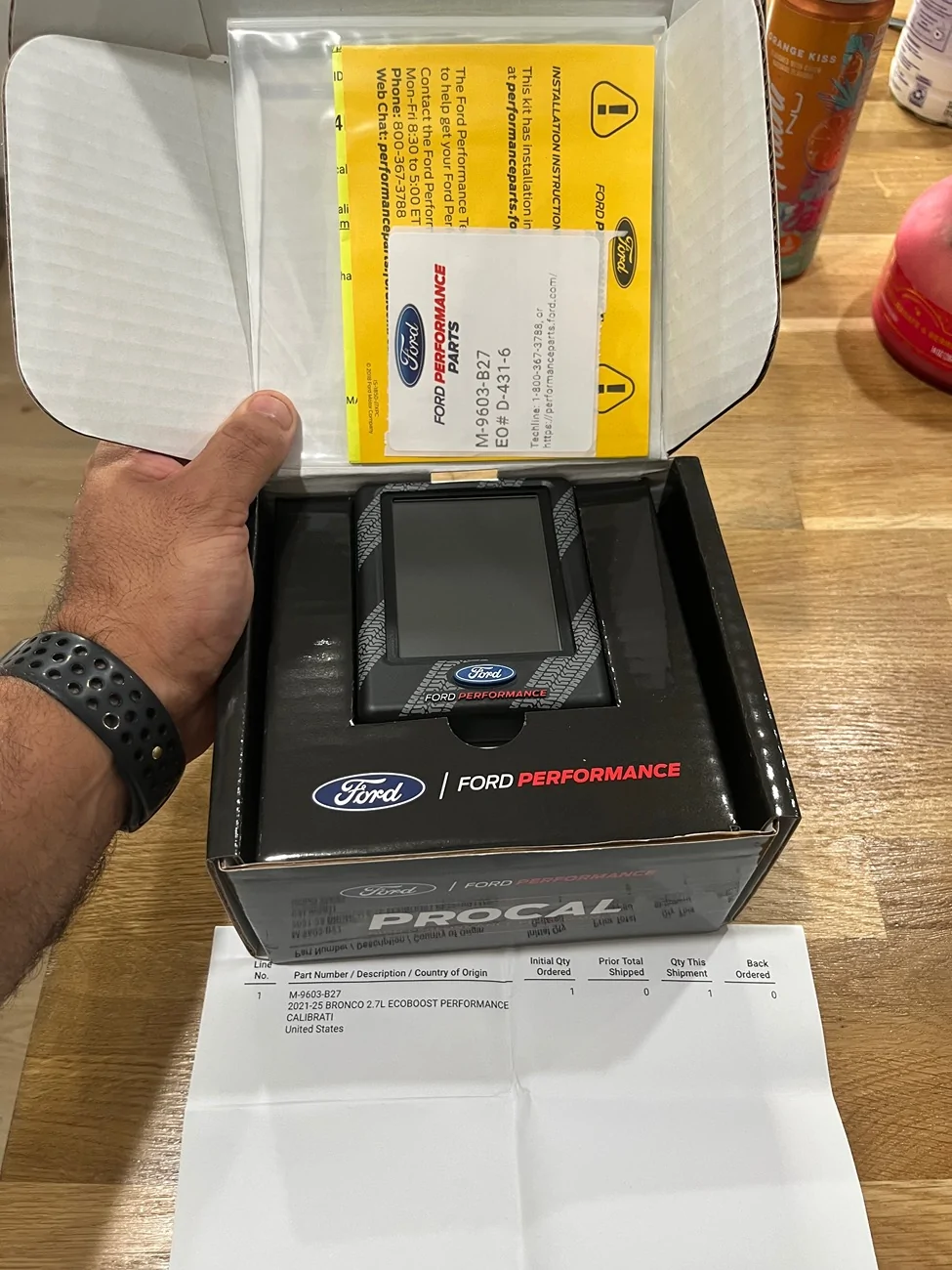 Ford Bronco 2.7 Procal programmer IMG_0864
