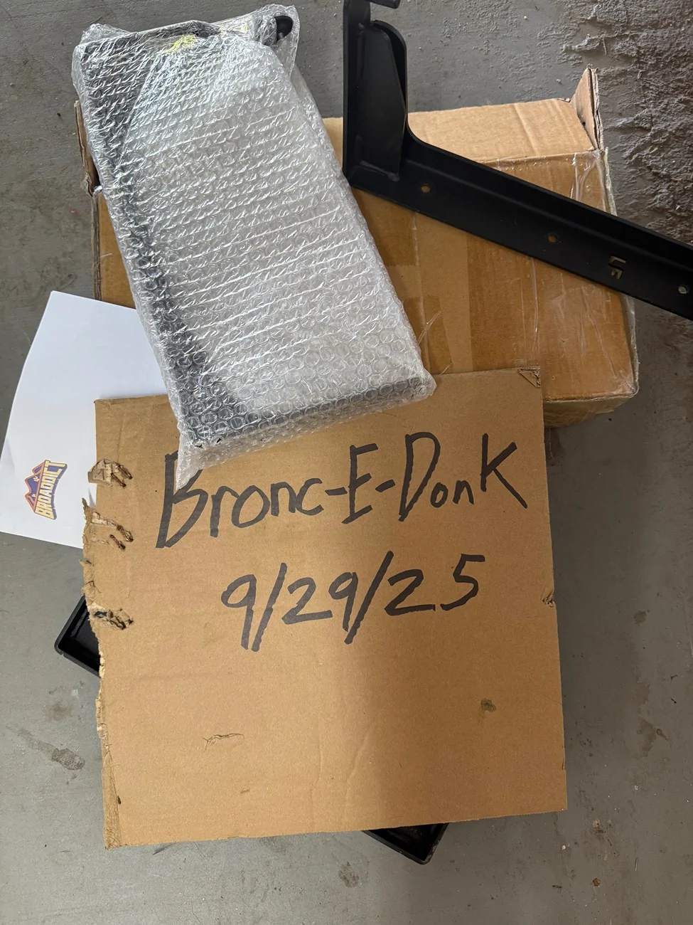 Ford Bronco Broaddict 2x Wall Mount Door Hanger Brackets $30ea) IMG_1145