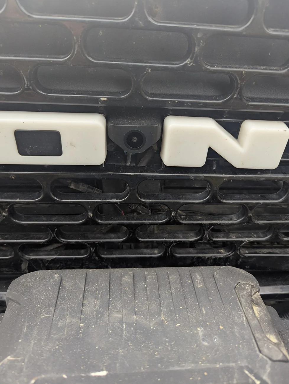 Ford Bronco Wolfbox G900 TriPro Camera Review Front Camera