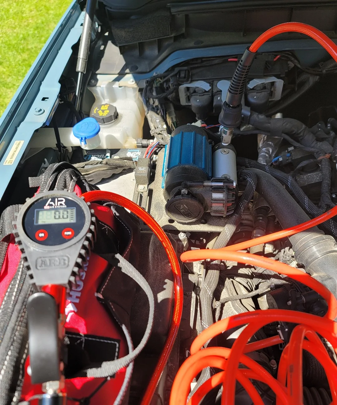 Ford Bronco ARB Brushless Single Compressor Install 20240529_112331