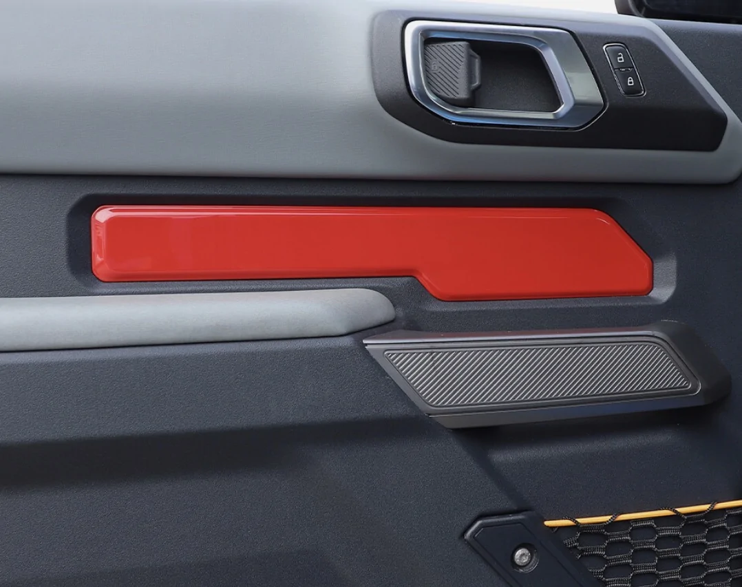 Ford Bronco Badlands Orange Domed Grille and Dash Letters Now Available IMG_2433