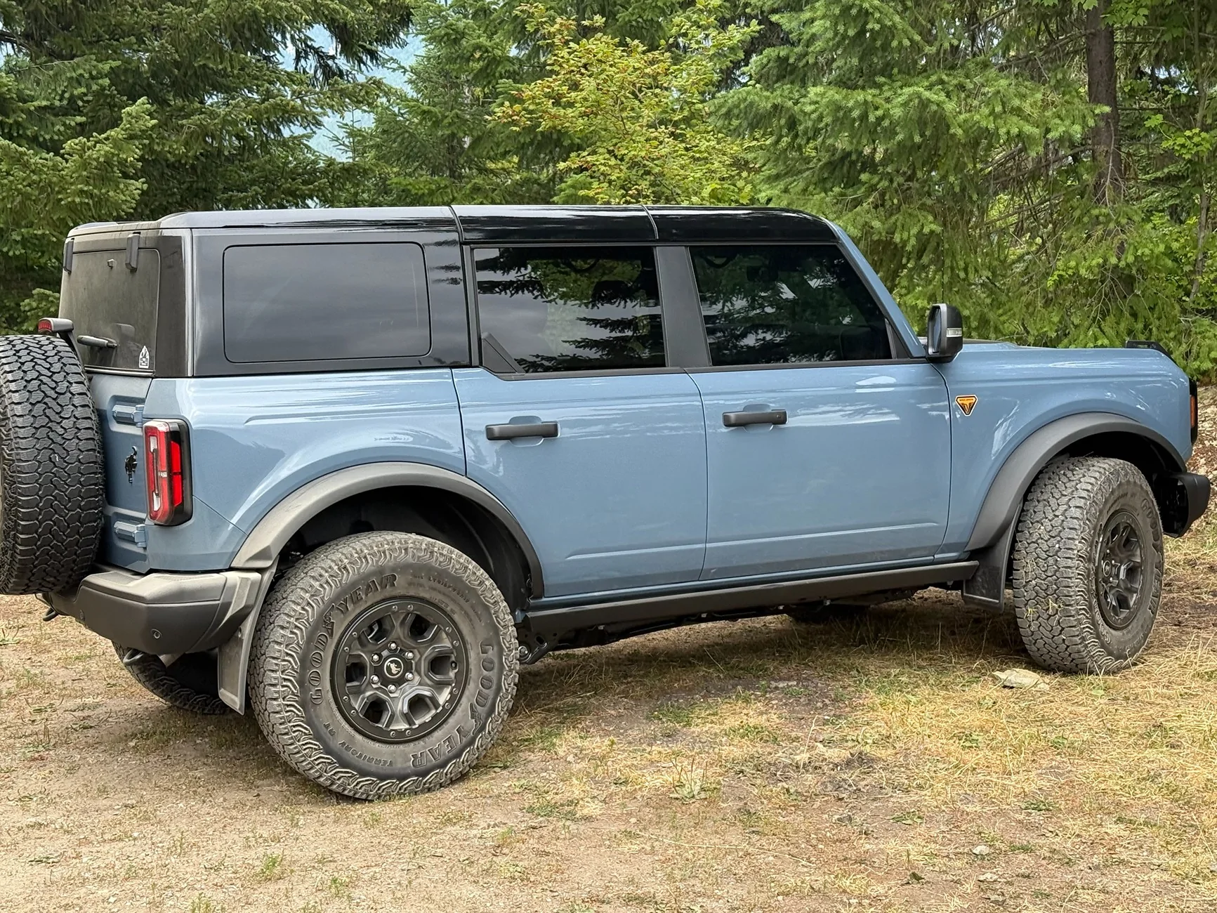 Ford Bronco Mud Flaps for a 2025 IMG_4022