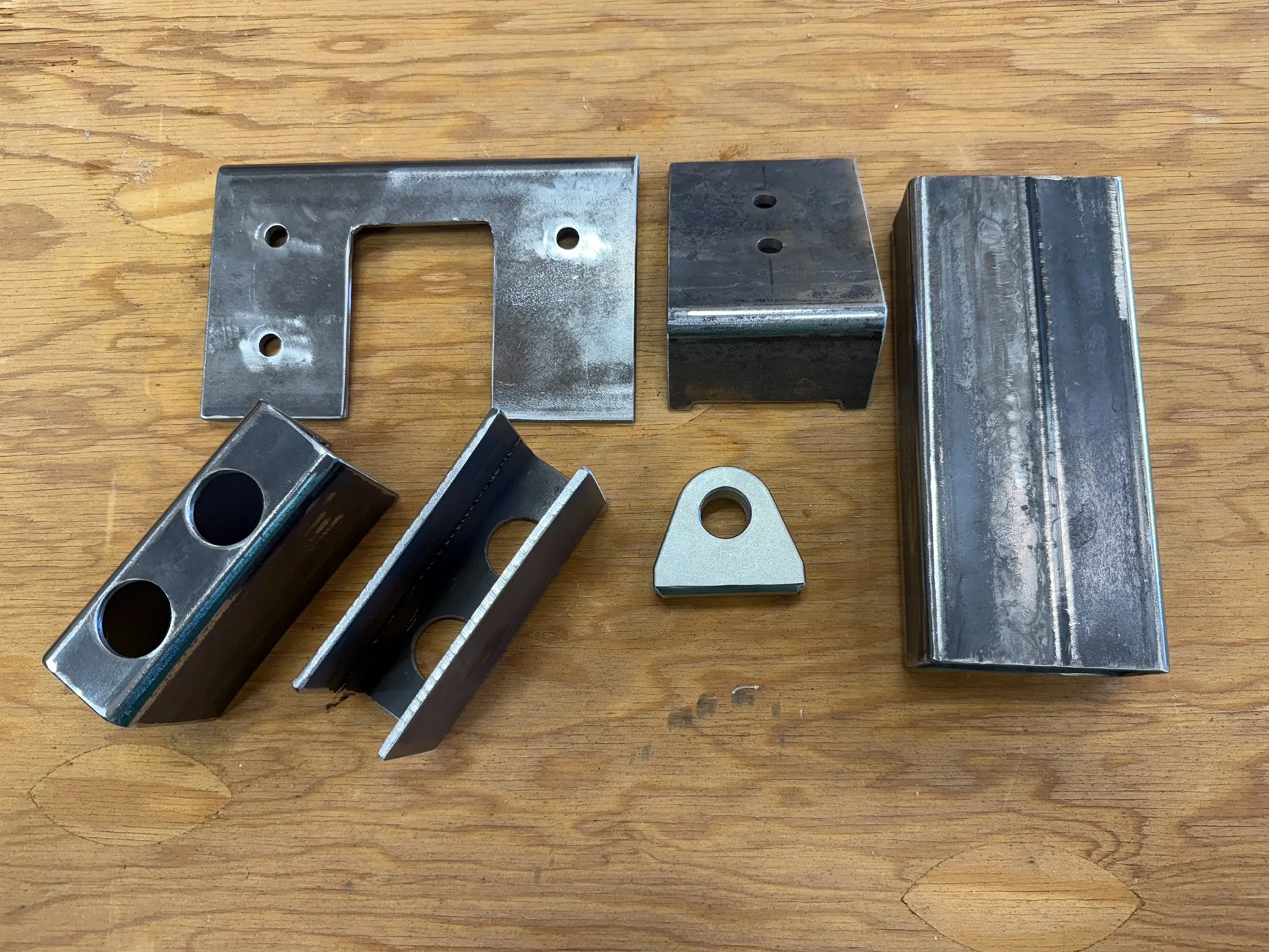 Ford Bronco DIY winch mount bumper custom fabricated bb aborted parts