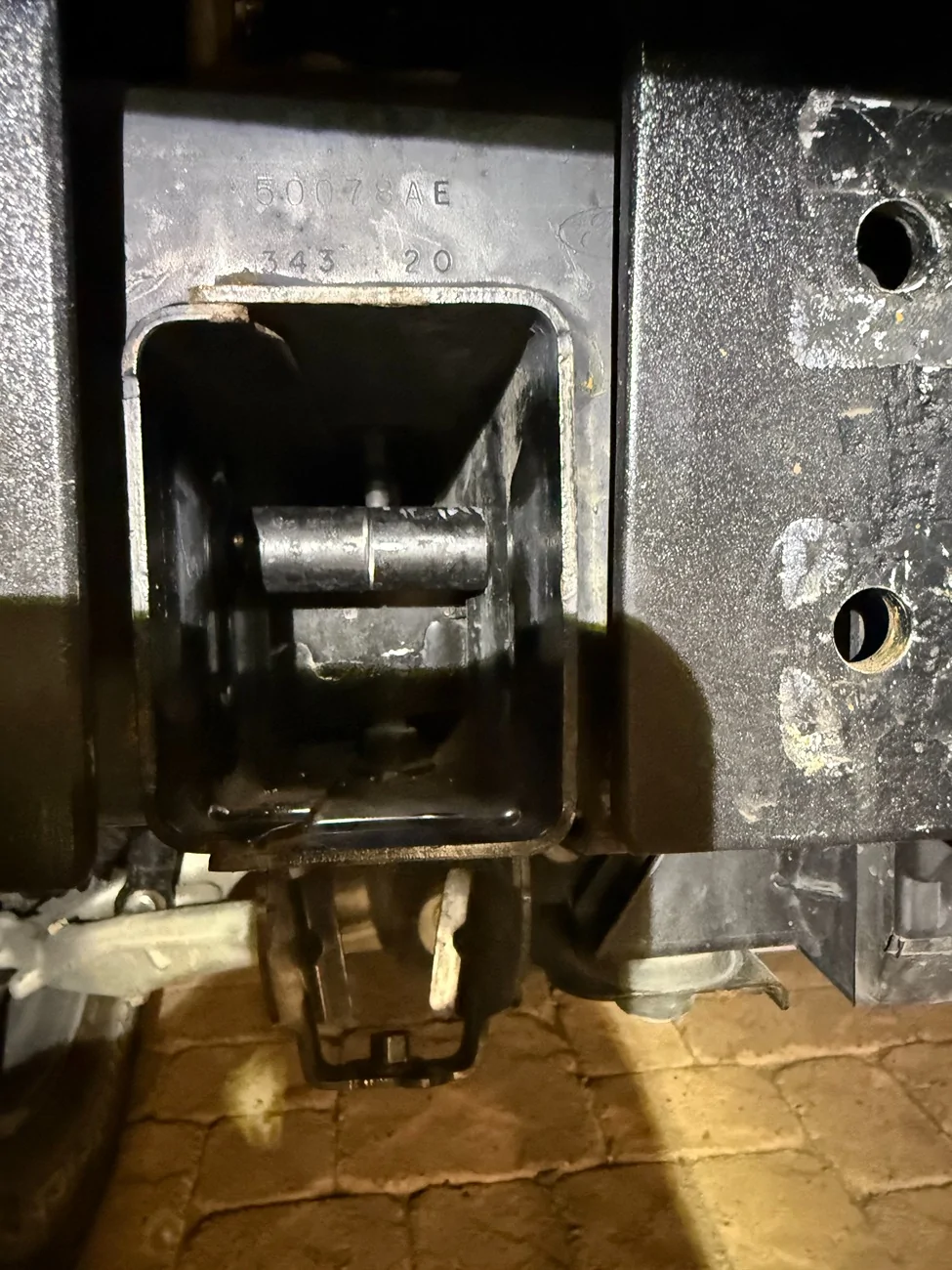 Ford Bronco DIY winch mount bumper custom fabricated bb spacer install 2
