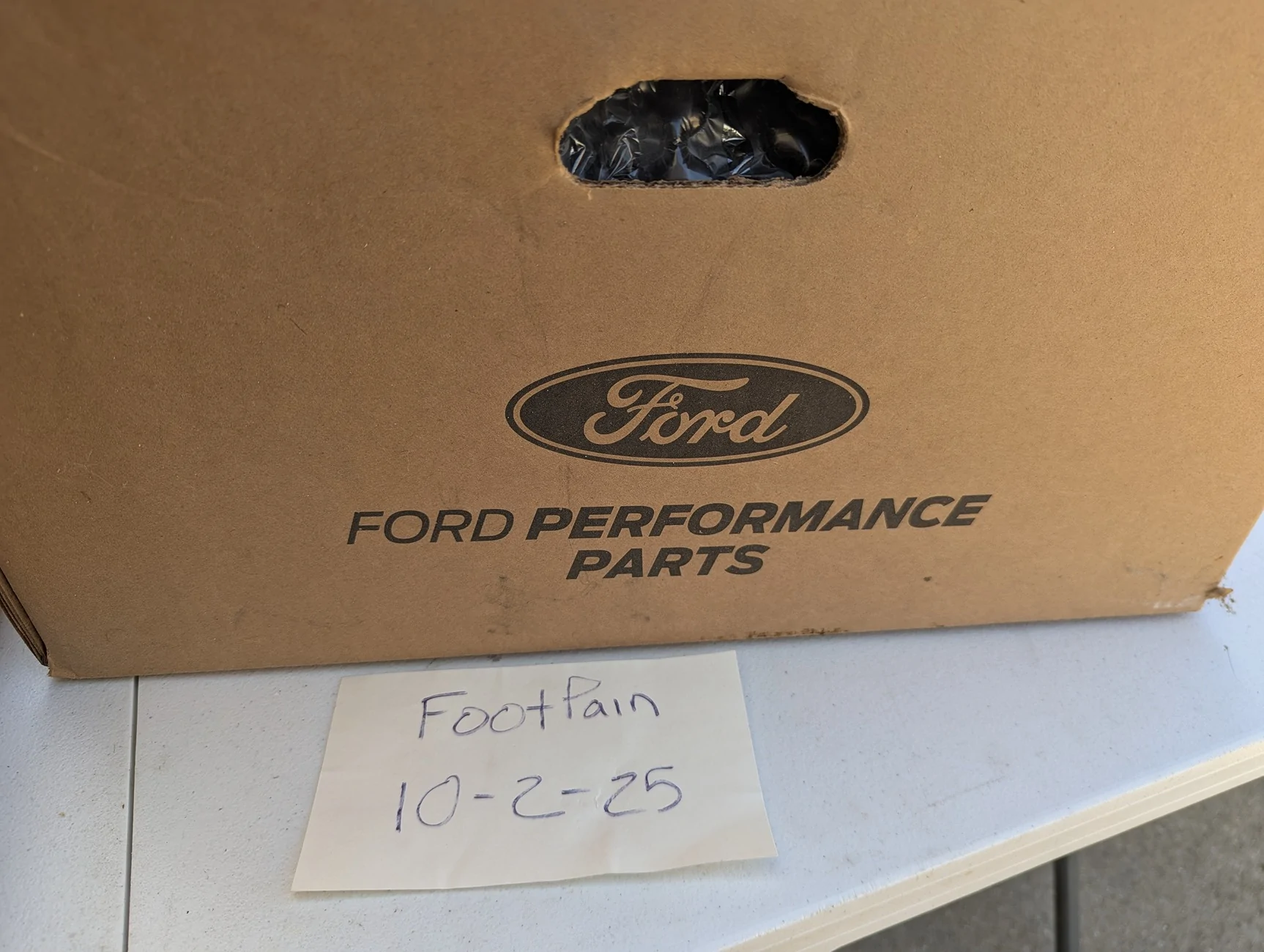Ford Bronco Ford performance tailgate reinforcement PXL_20251002_165125536