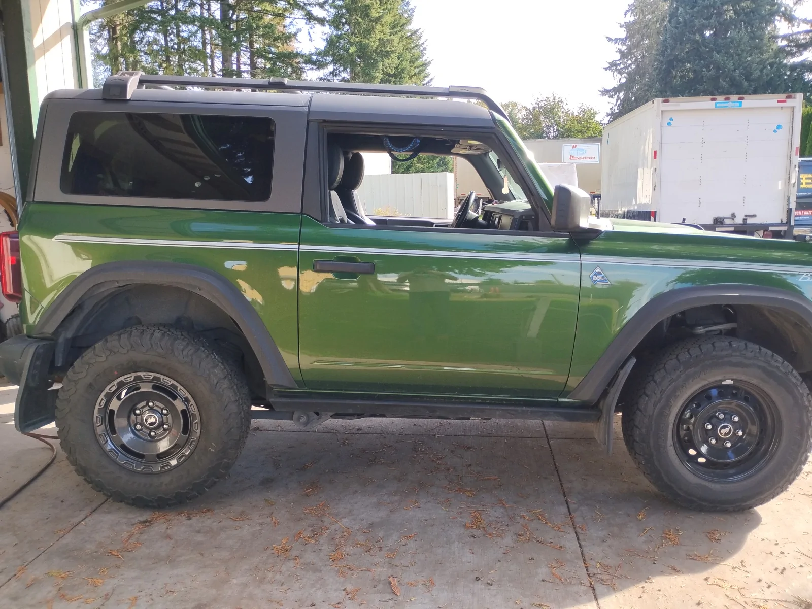 Ford Bronco Everglades Wheels on non SAS BD? BRONCO WHEEL SWAP 2