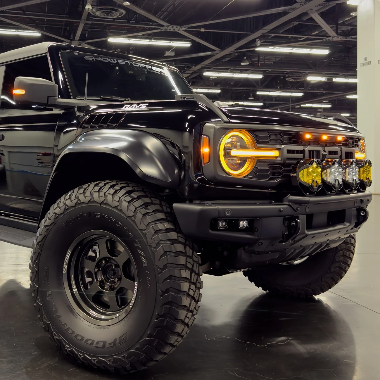Ford Bronco Bronco Raptor Bumper Baja Designs LP6 Light Mount IMG_1524