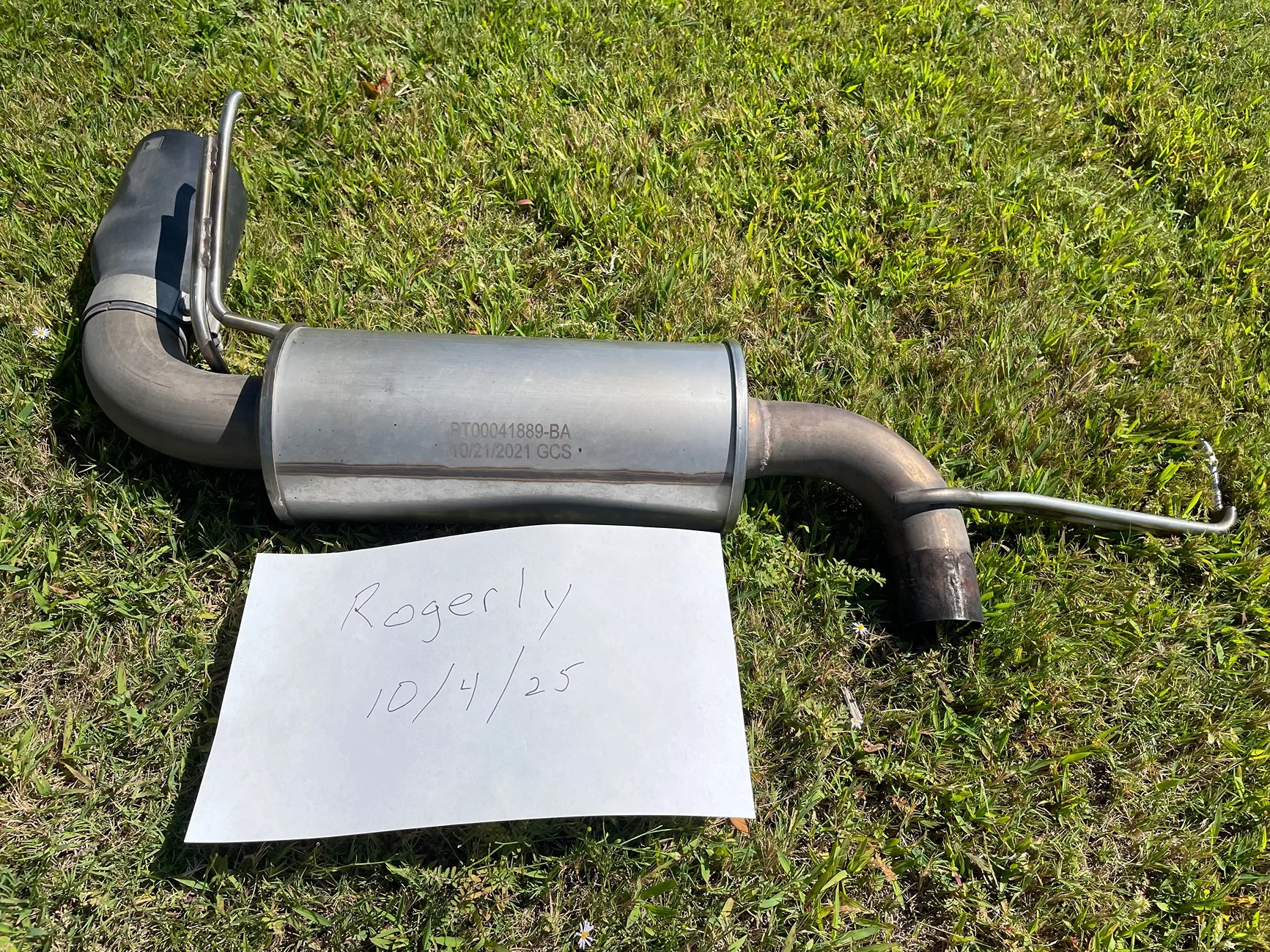 Ford Bronco Roush axel back exhaust (reduced) IMG_2124