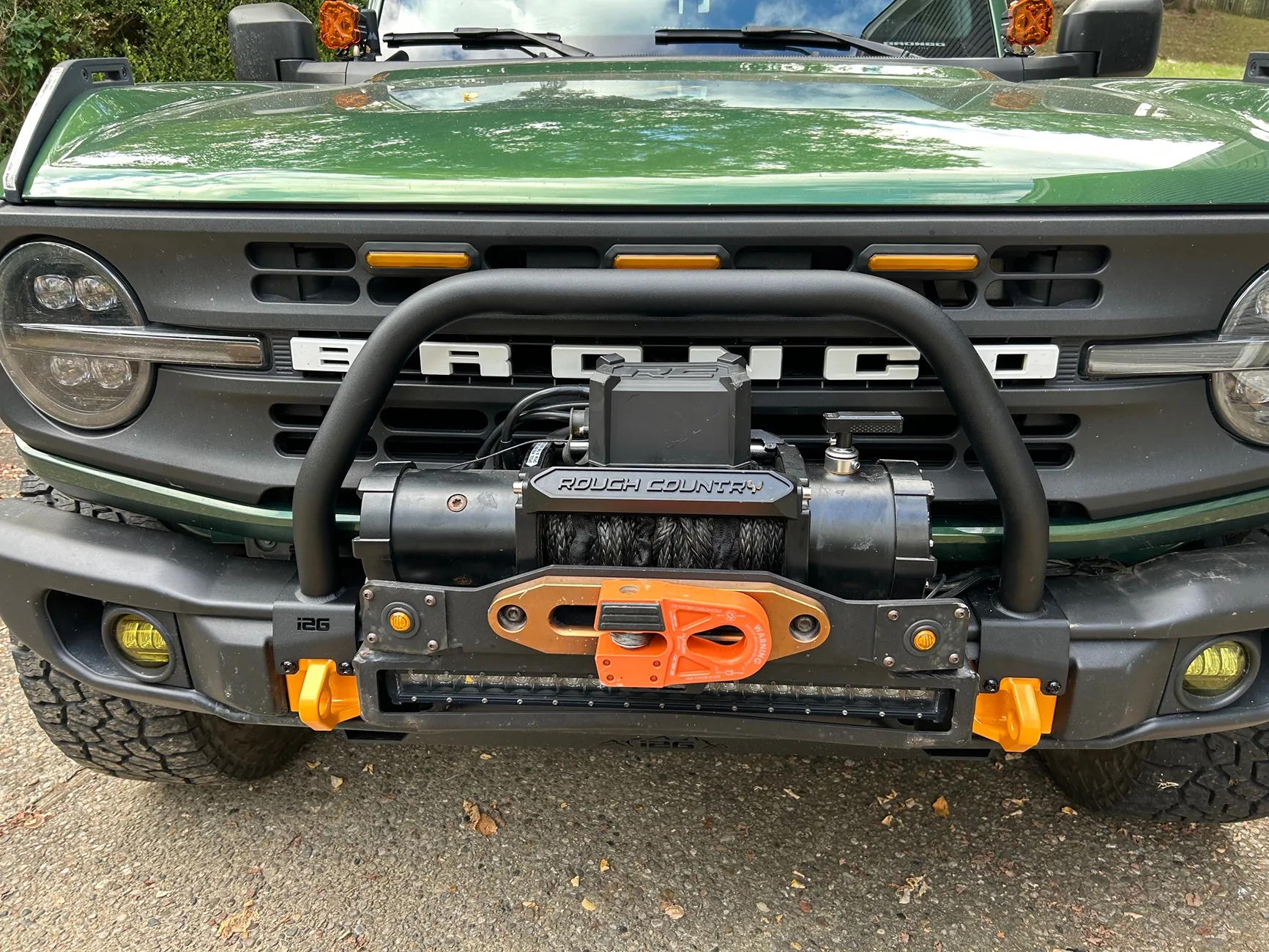 Ford Bronco Capable bumper bull bar by IAG first photo! IMG_1413