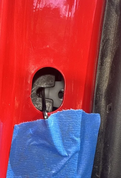 Ford Bronco Door handle release screw problem [solved] IMG_4403