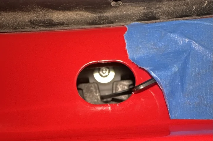 Ford Bronco Door handle release screw problem [solved] IMG_4407