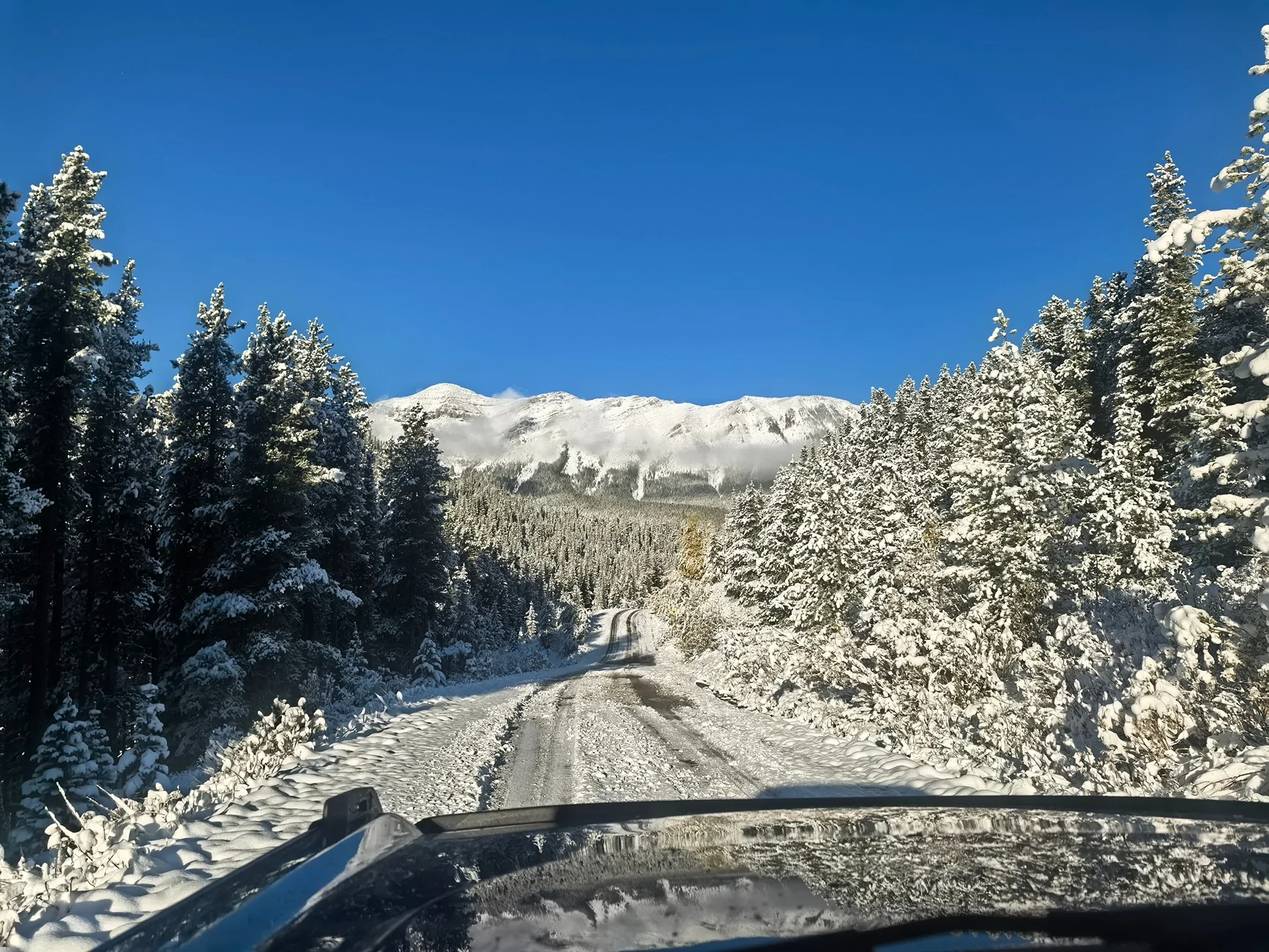 Ford Bronco Sunday Morning Drive Kananaskis Alberta IMG_20251005_085918