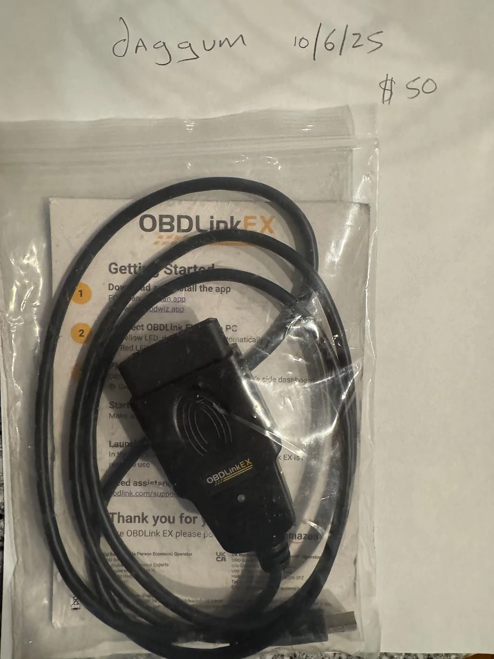 Ford Bronco OBDLink EX FORScan OBD Adapter IMG_7354
