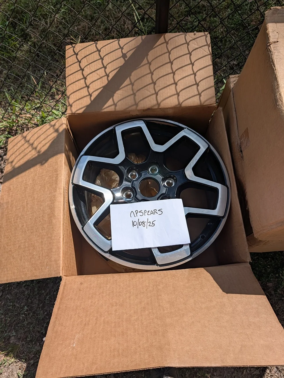 Ford Bronco Outerbanks OEM 18" Wheels wheels-timestam