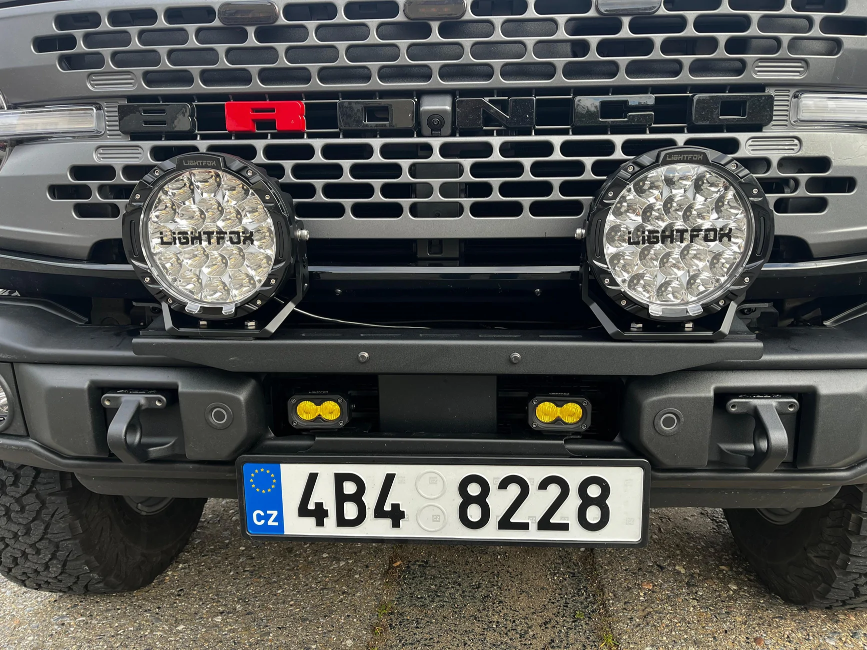 Ford Bronco Review: IAG Off-Road FMS Recovery Point Set (FMS Mounting Plates, Stealth Light Bar) for Capable Bumper IAG FMS Set 9