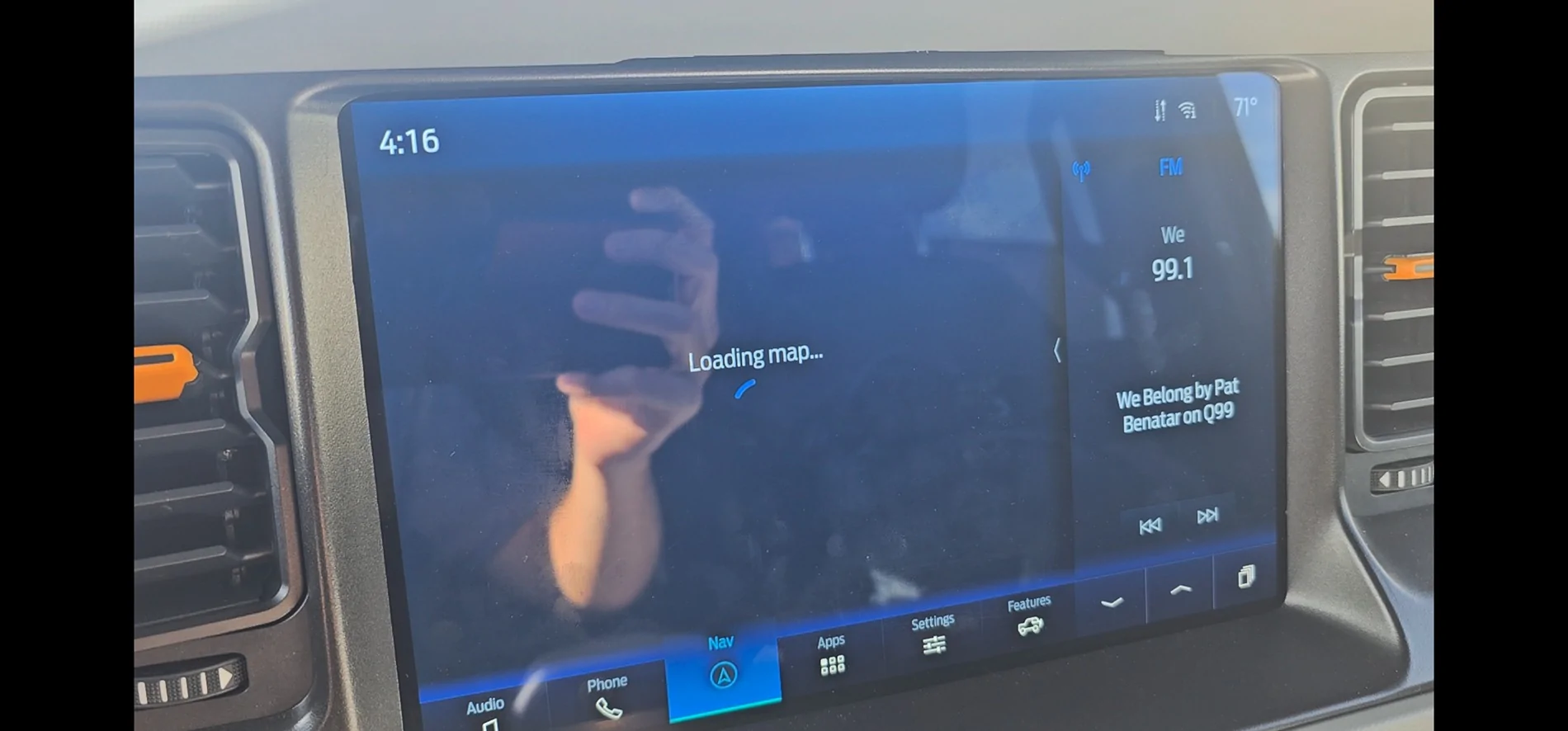 Ford Bronco Sync will not load the navigation map or navigation settings. Using embedded navigation (i.e. the non paid version) Screenshot_20251013_190857_Video Player