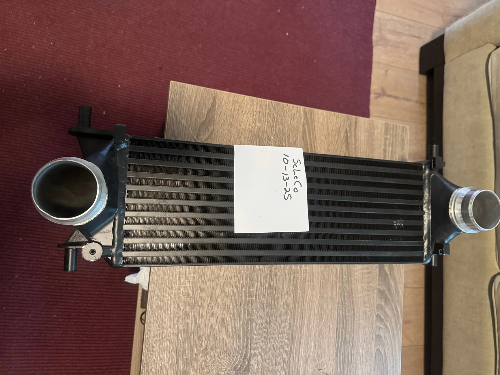 Ford Bronco CVF Stock Location Intercooler IMG_1388