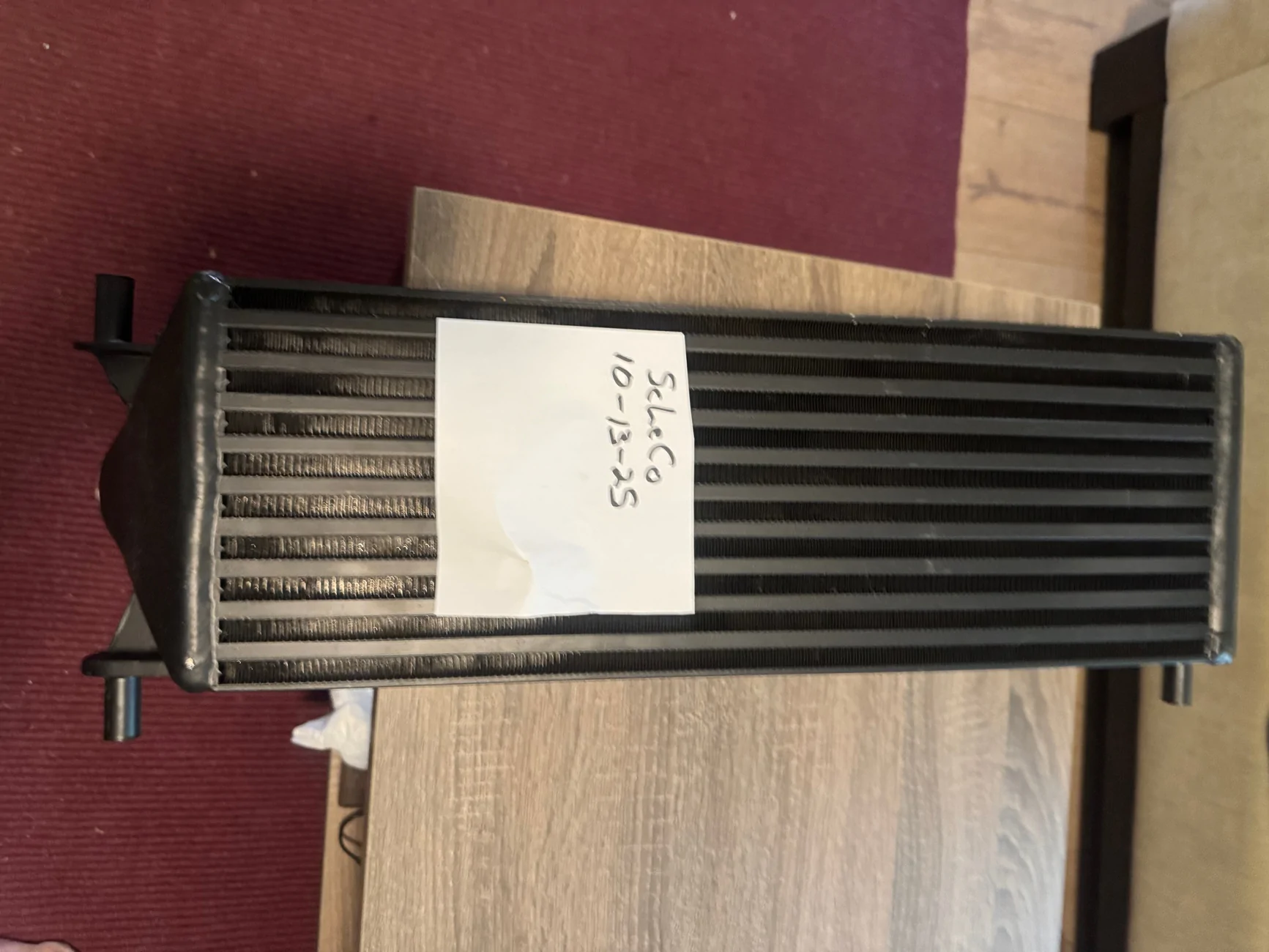 Ford Bronco CVF Stock Location Intercooler IMG_1389