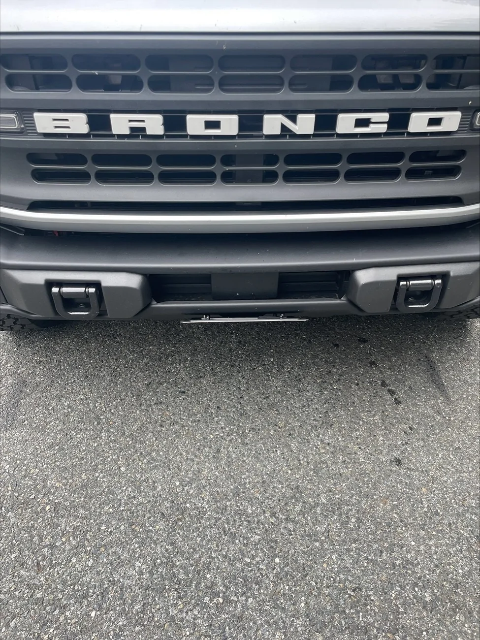 Ford Bronco jayMD mod log license plate 1