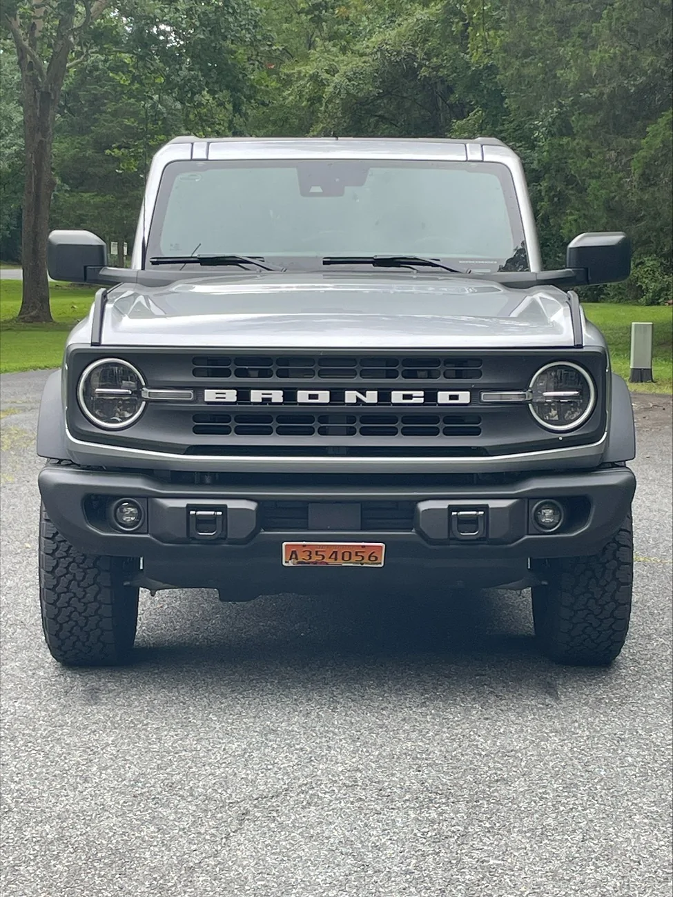 Ford Bronco jayMD mod log license plate 2
