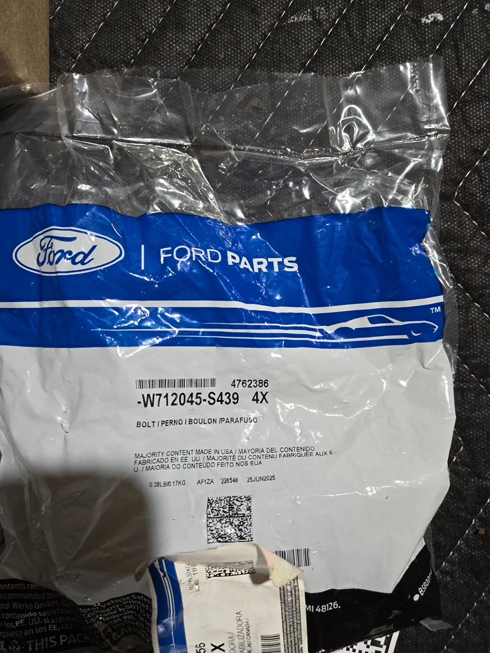 Ford Bronco Ford Rear Sway Bar Complete Kit 1000001412