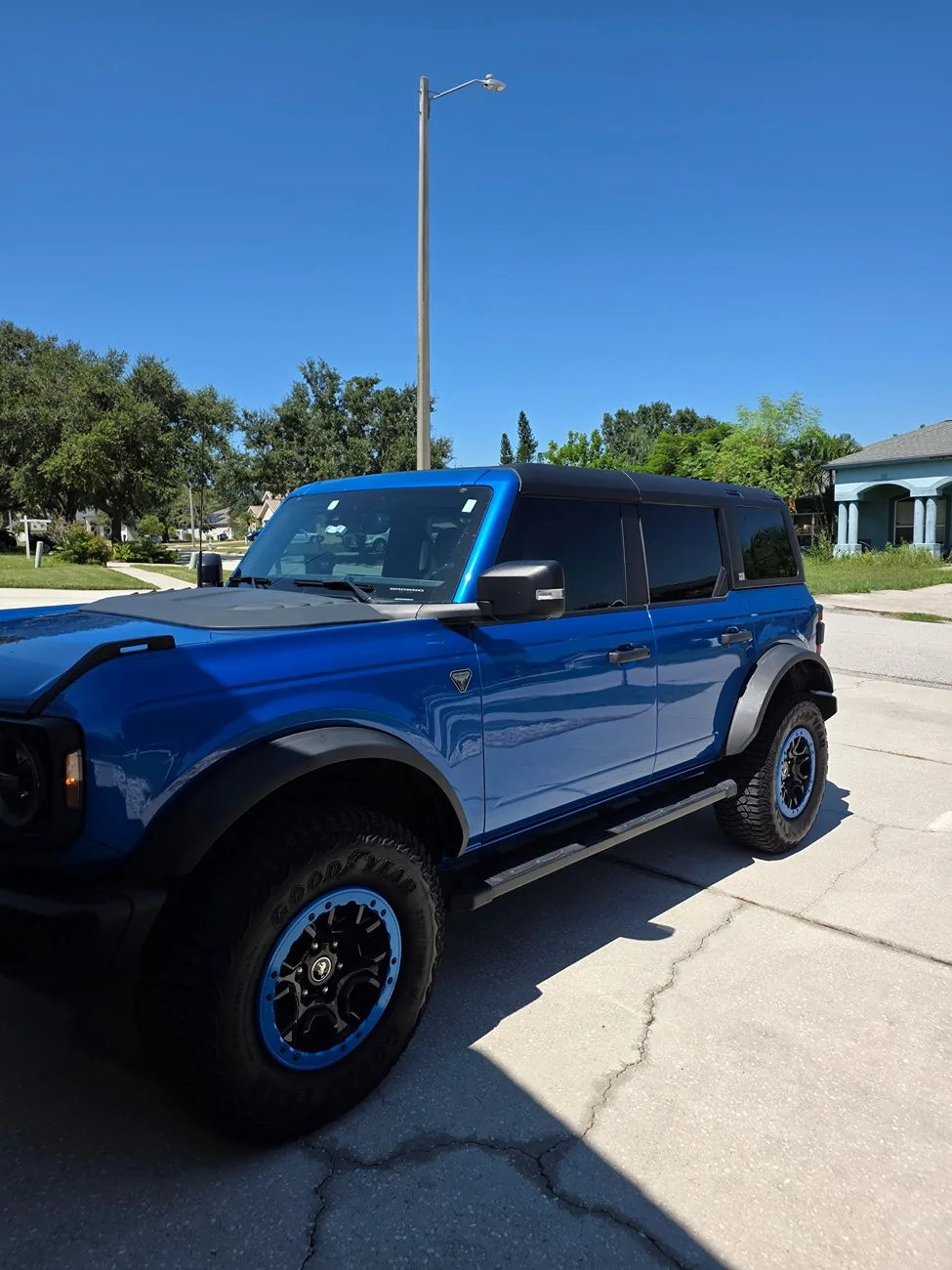 Ford Bronco Powder coated trim rings 47336