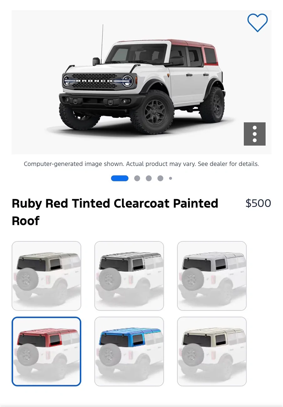 Ford Bronco 2026 Bronco Order Guide (changes & updates) 1760640356542-oi