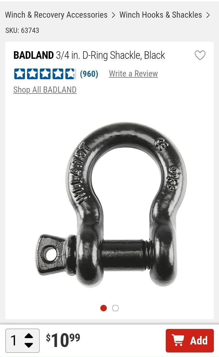 Ford Bronco Clevis I found 1000031494