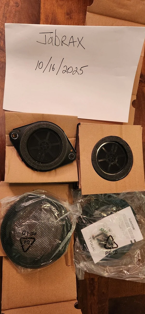 Ford Bronco Focal Auditor ACX 100 - $60 20251016_211541