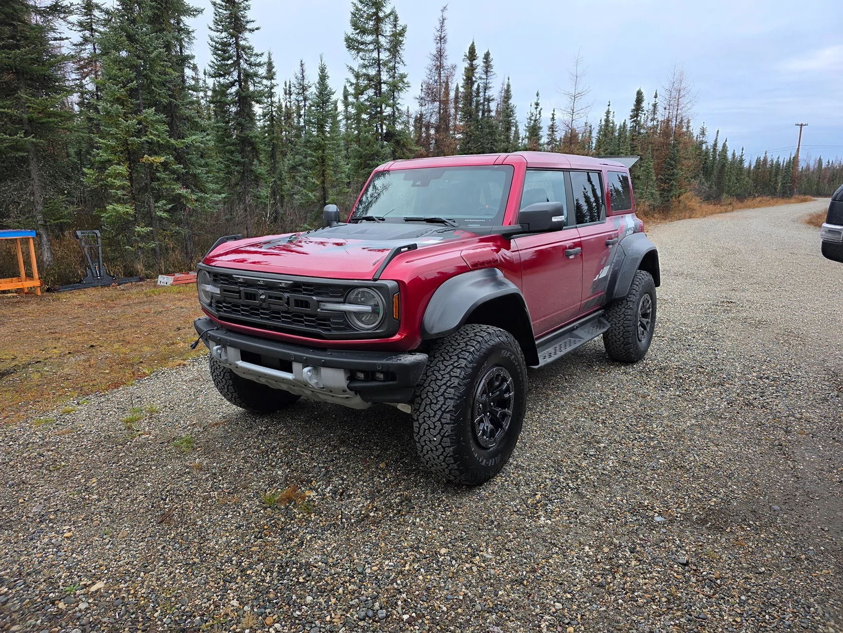 Ford Bronco 2025 Bronco Raptor uplifter diagram 9376