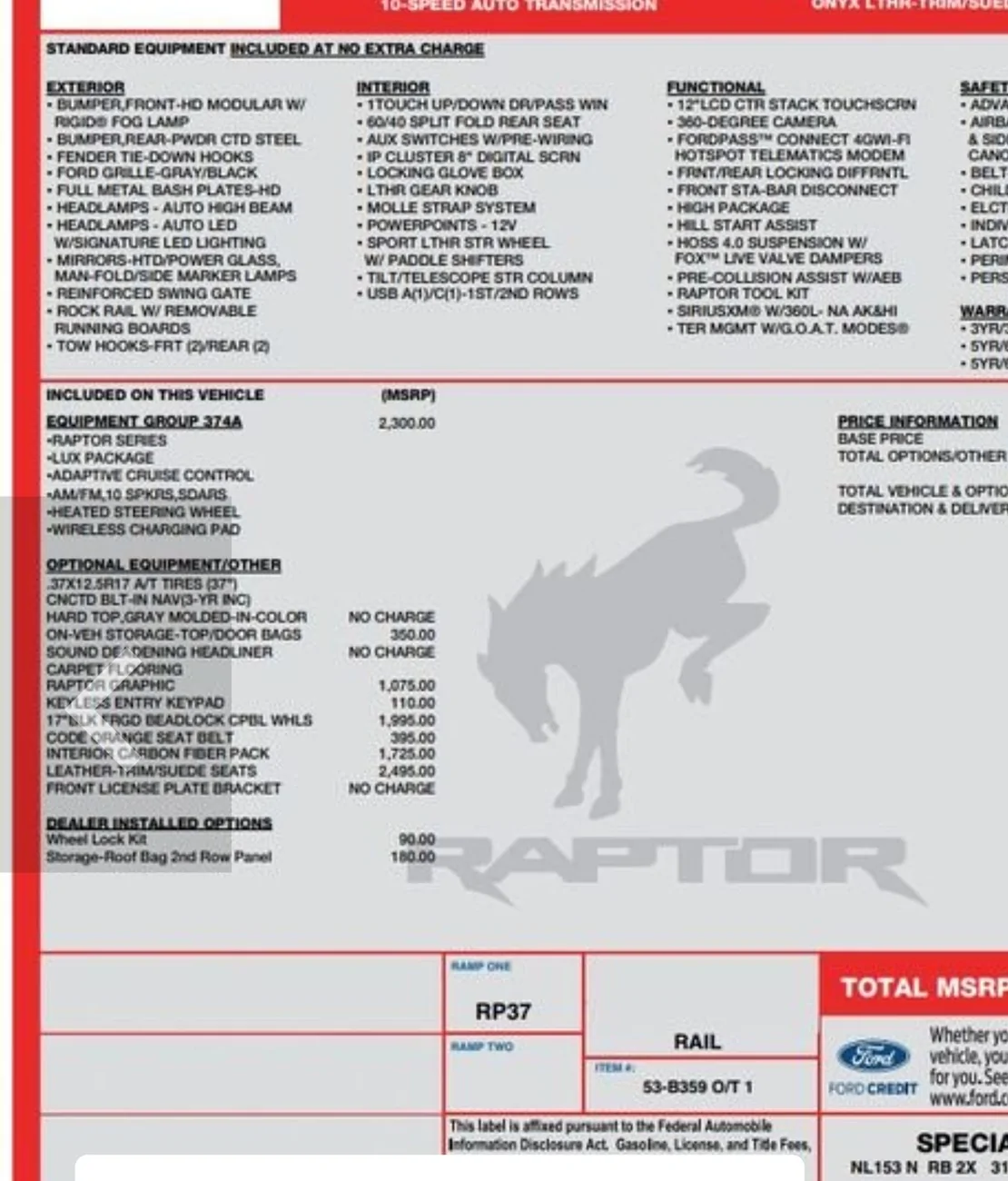 Ford Bronco Thinking about picking up a 23 raptor bronco. .. Screenshot_20251017_205406_Chrom