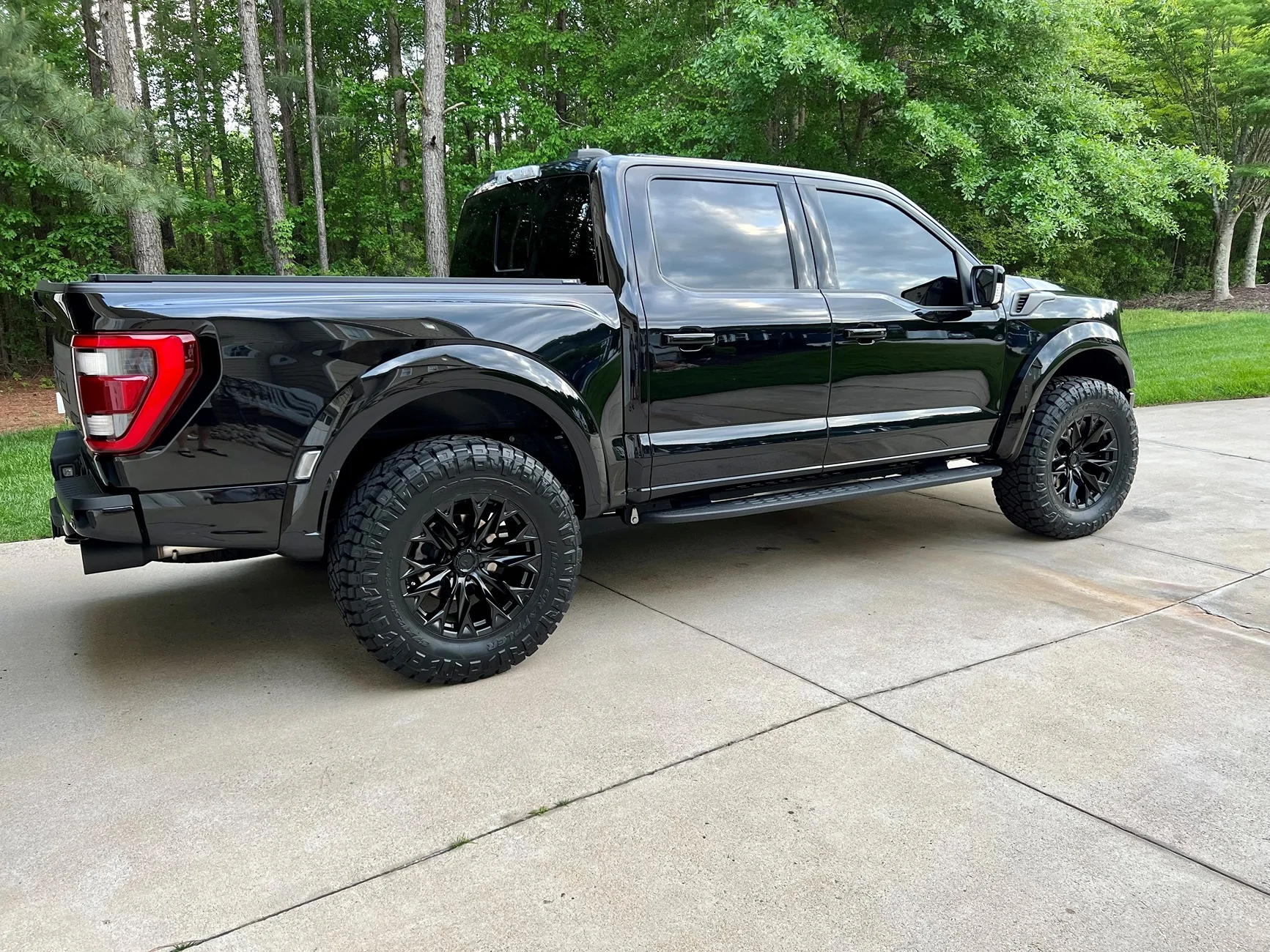 Ford Bronco 2025 Bronco Raptor custom build after Suntek Reaction applied to full body Raptor