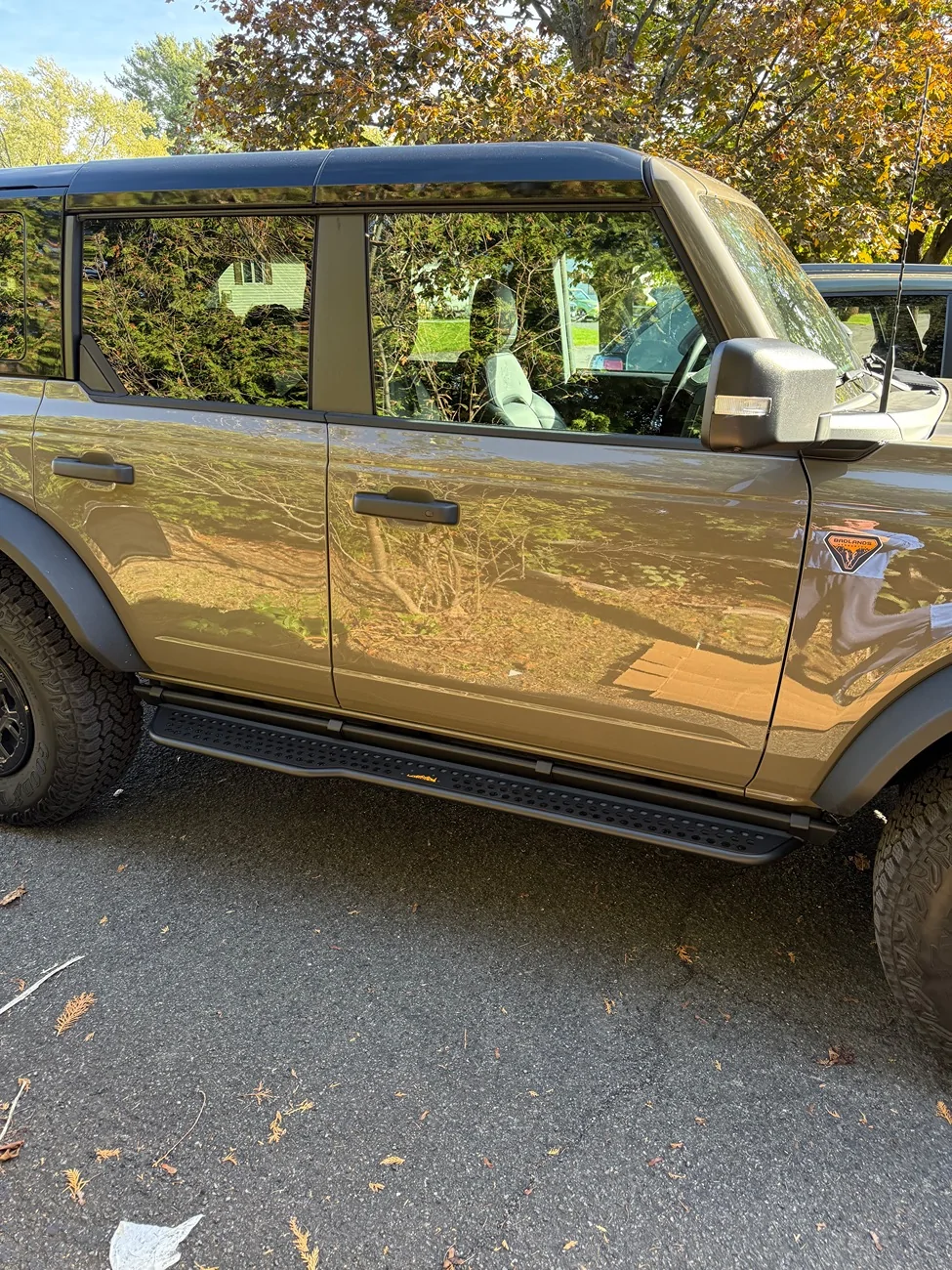 Ford Bronco Bought and installed IAG side steps IMG_8835