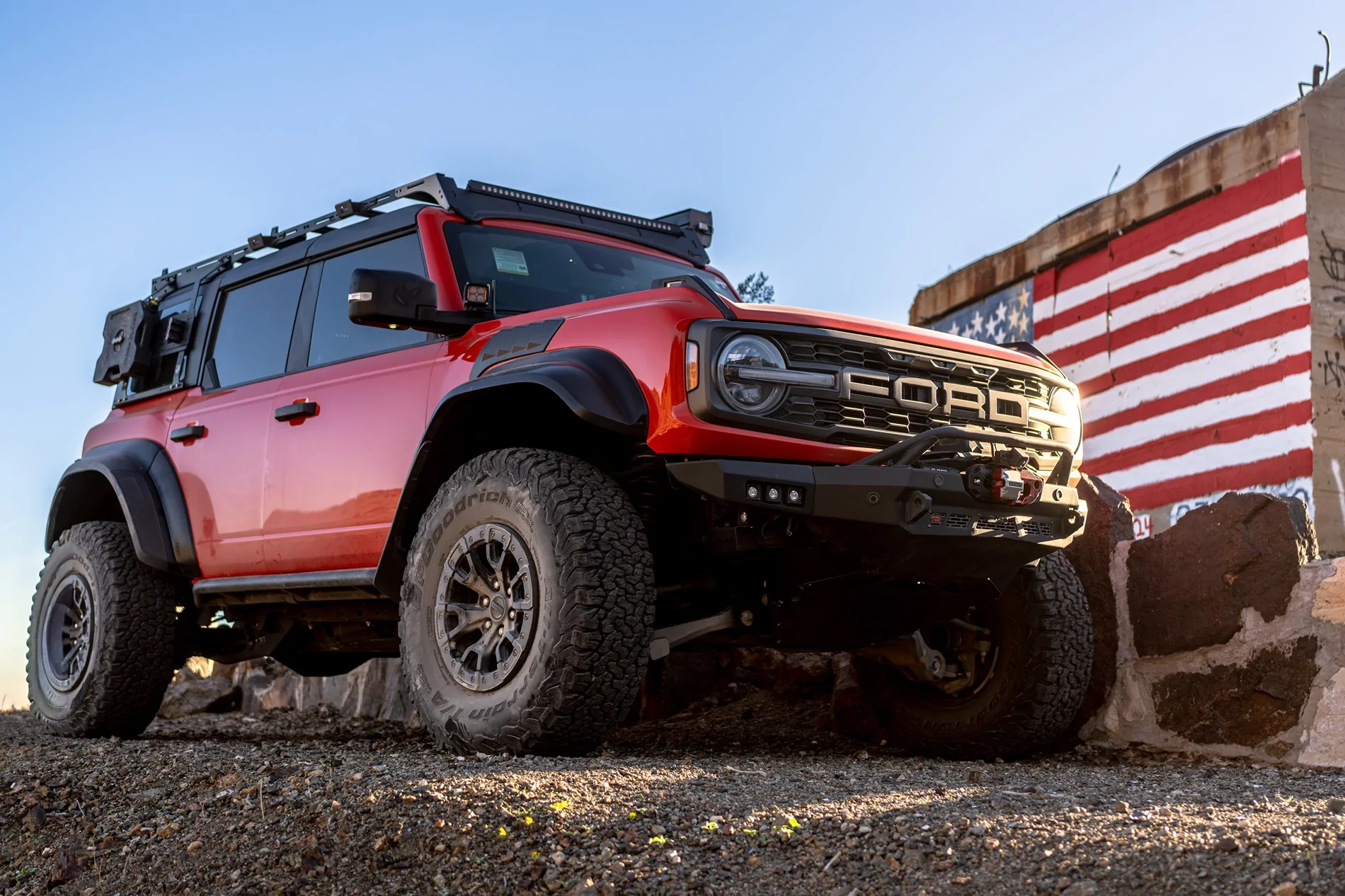 Ford Bronco Pics of your front bumper and winch set up 7CR00055