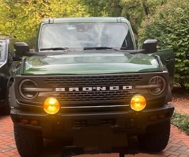 Ford Bronco Cibie LED driving lights light 4