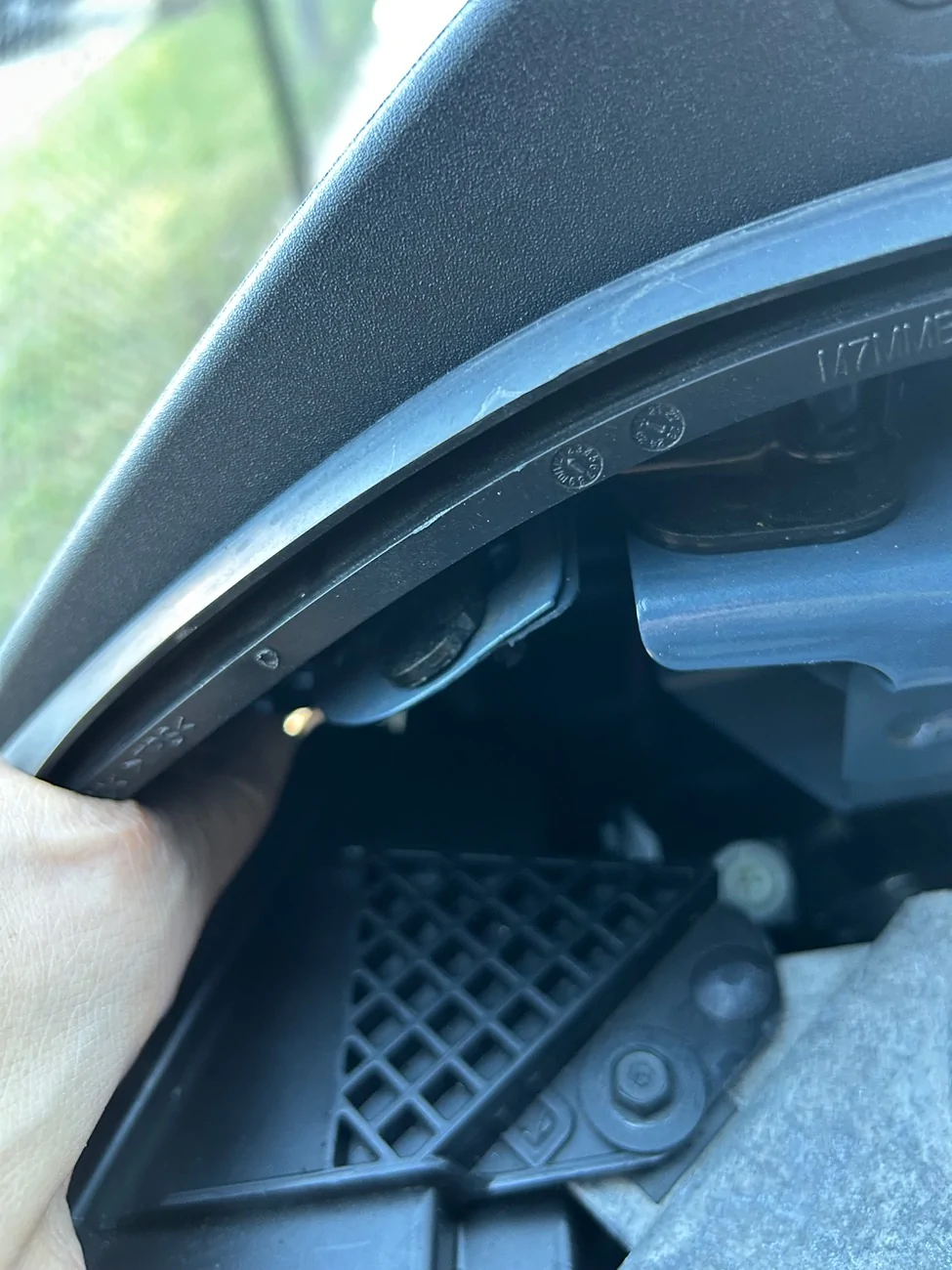 Ford Bronco Bent bracket for grill - doesn’t seem to be fixable IMG_5629