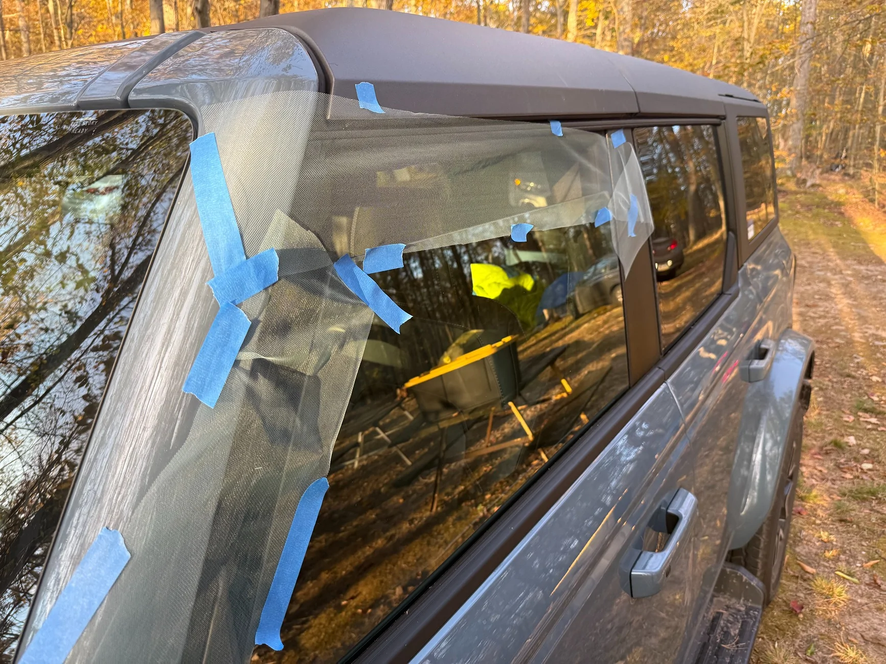Ford Bronco Nokhu vs Hele Box vs Pacific Adventure Works sleeping platforms IMG_5703