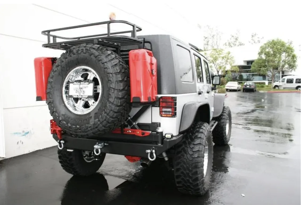 Ford Bronco Idea - hitch mount rack for 3 jerry cans. Screenshot 2025-10-22 at 11.33.25 PM