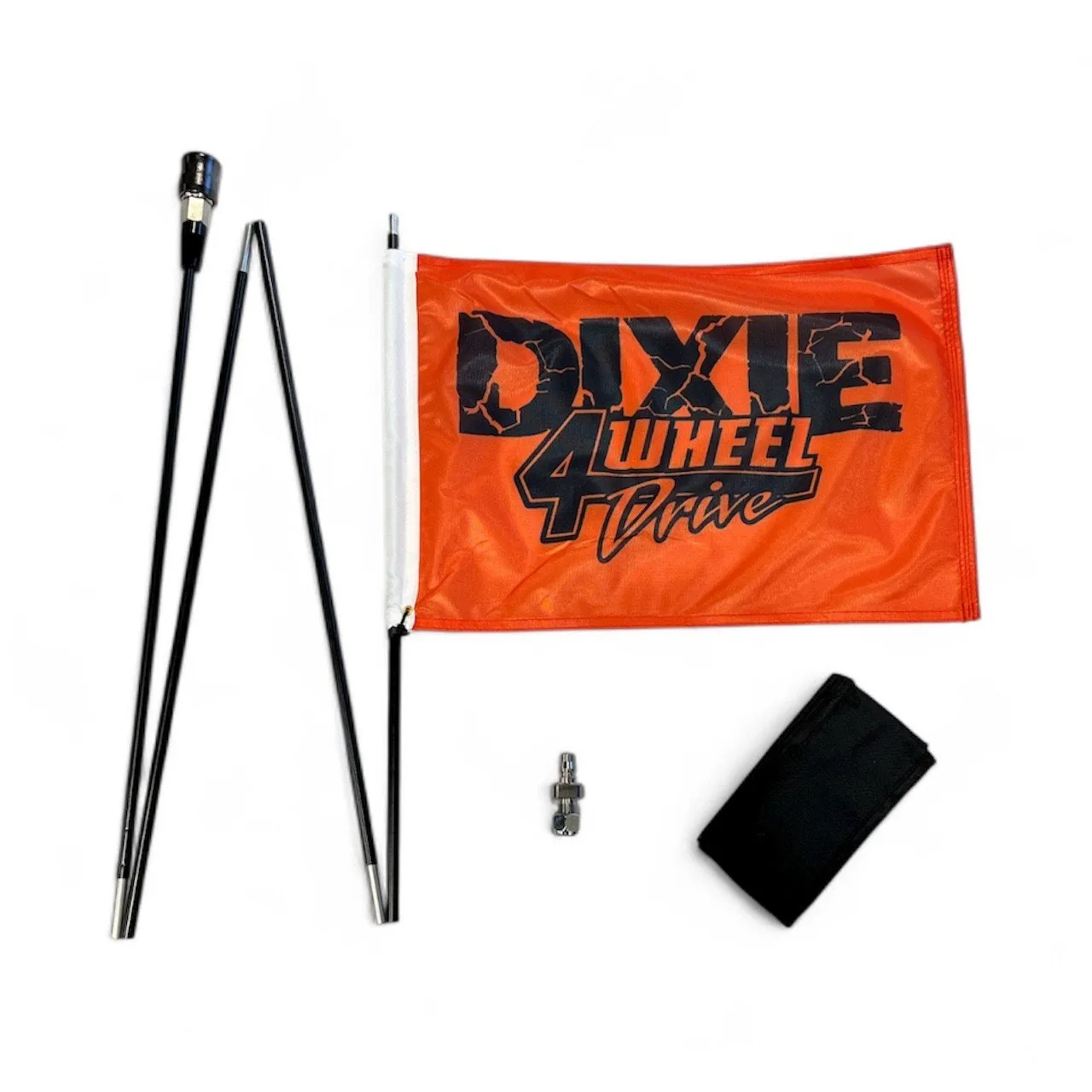 Ford Bronco Flags for the sand dunes 018-DIXIE-4-WHEEL-DRIVE.jpg