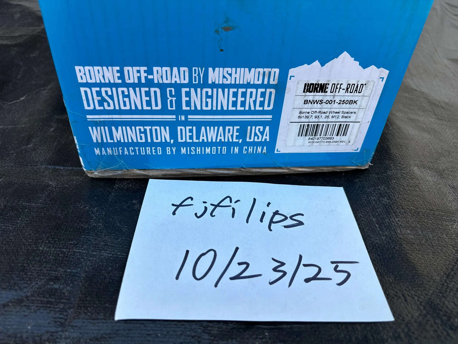 Ford Bronco Borne Off Road 1in Wheel Spacers $90 IMG_5566 2