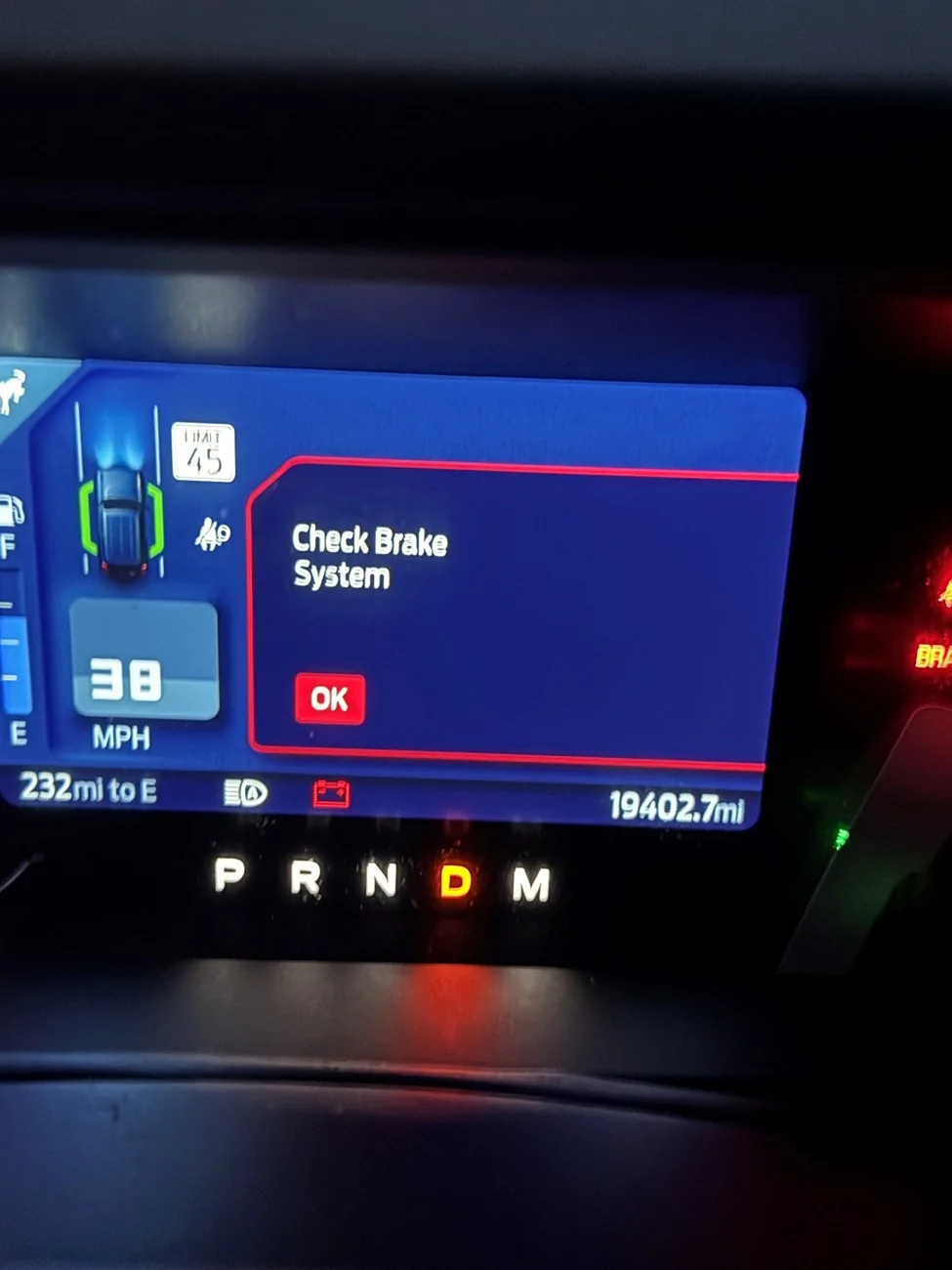 Ford Bronco 2024 Bronco Badlands - "Check Brake System" & "Charging System Service Now" errors error