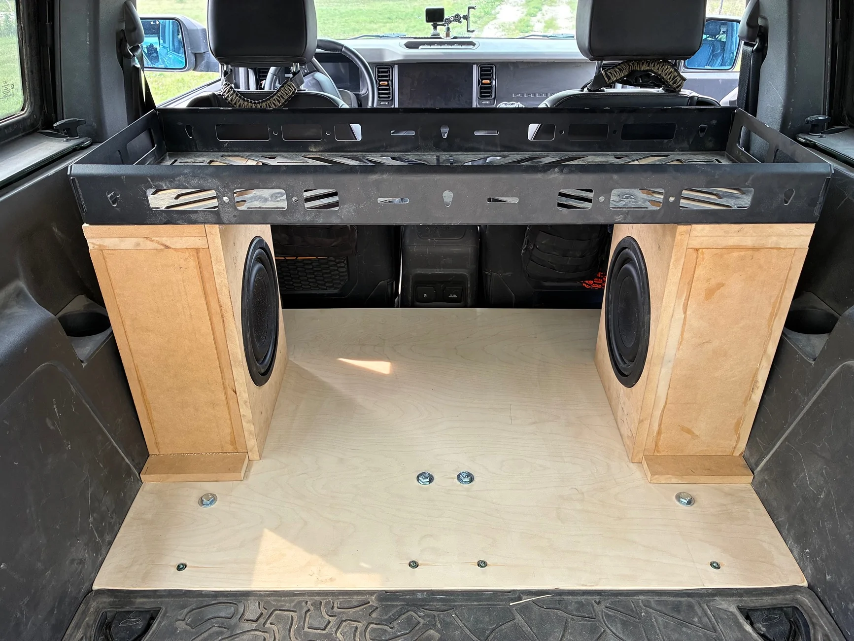 Ford Bronco Let's see your 2 DR rear basket/tray/shelf IMG_1696
