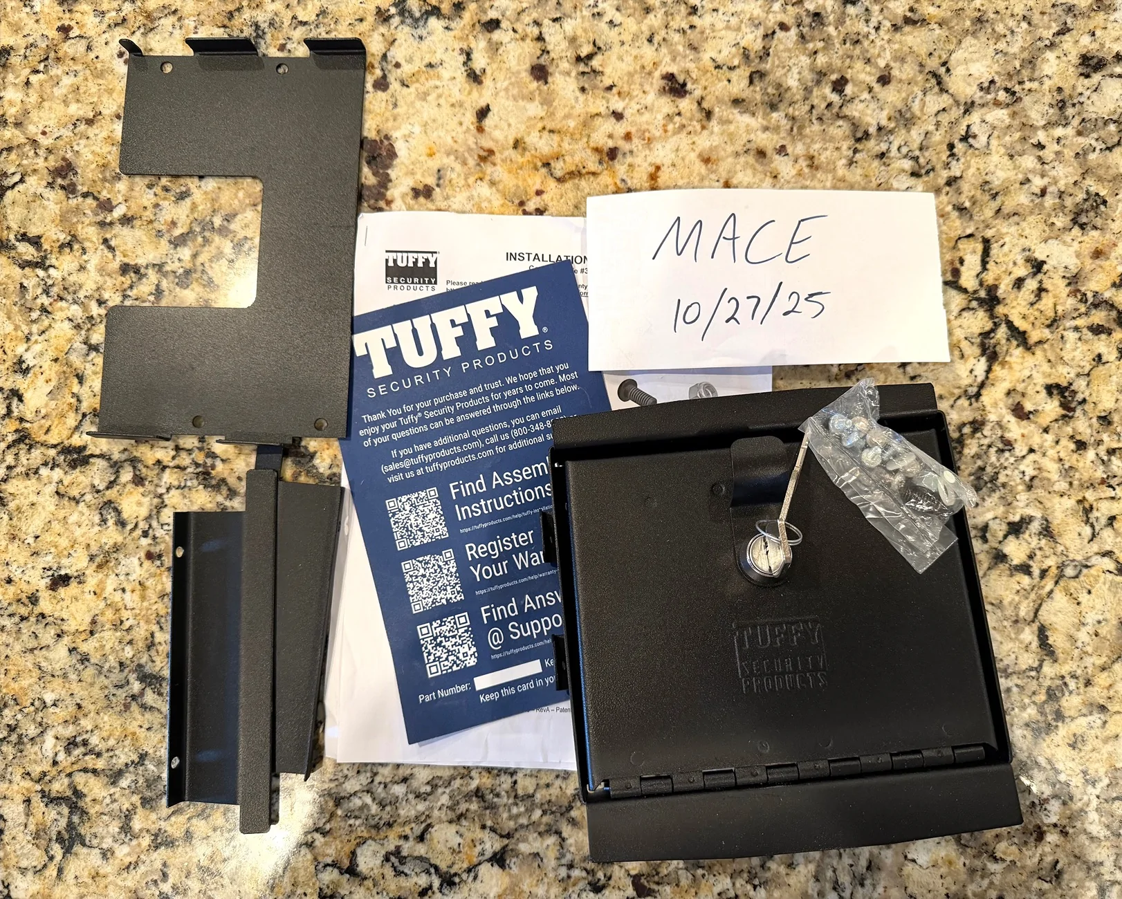 Ford Bronco TUFFY - Console Safe $100 OBO IMG_2930