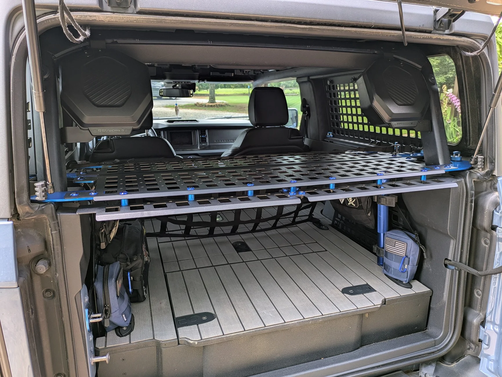 Ford Bronco Let's see your 2 DR rear basket/tray/shelf 1000000354