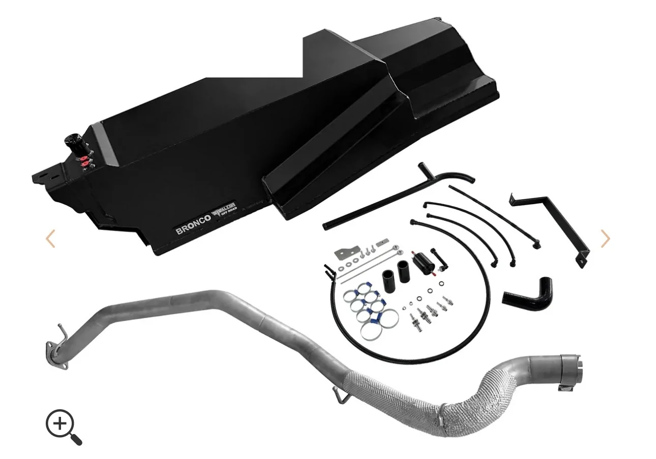 FK Off-Road Auxiliary Fuel Tank | Bronco6G - 2021+ Ford Bronco & Bronco ...