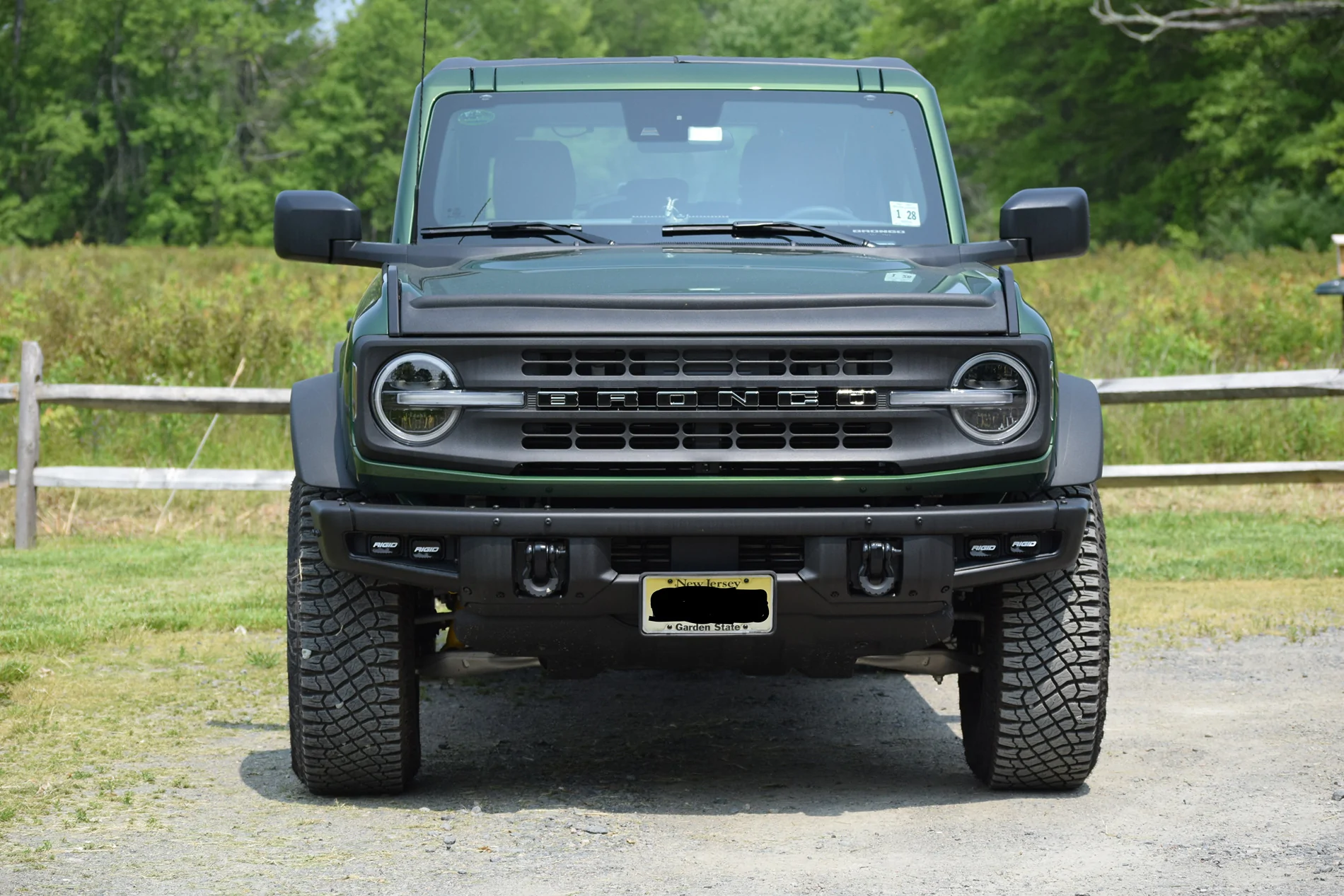 Ford Bronco Whistling Bronco Hood Deflector Fix 😎 DSC_0820