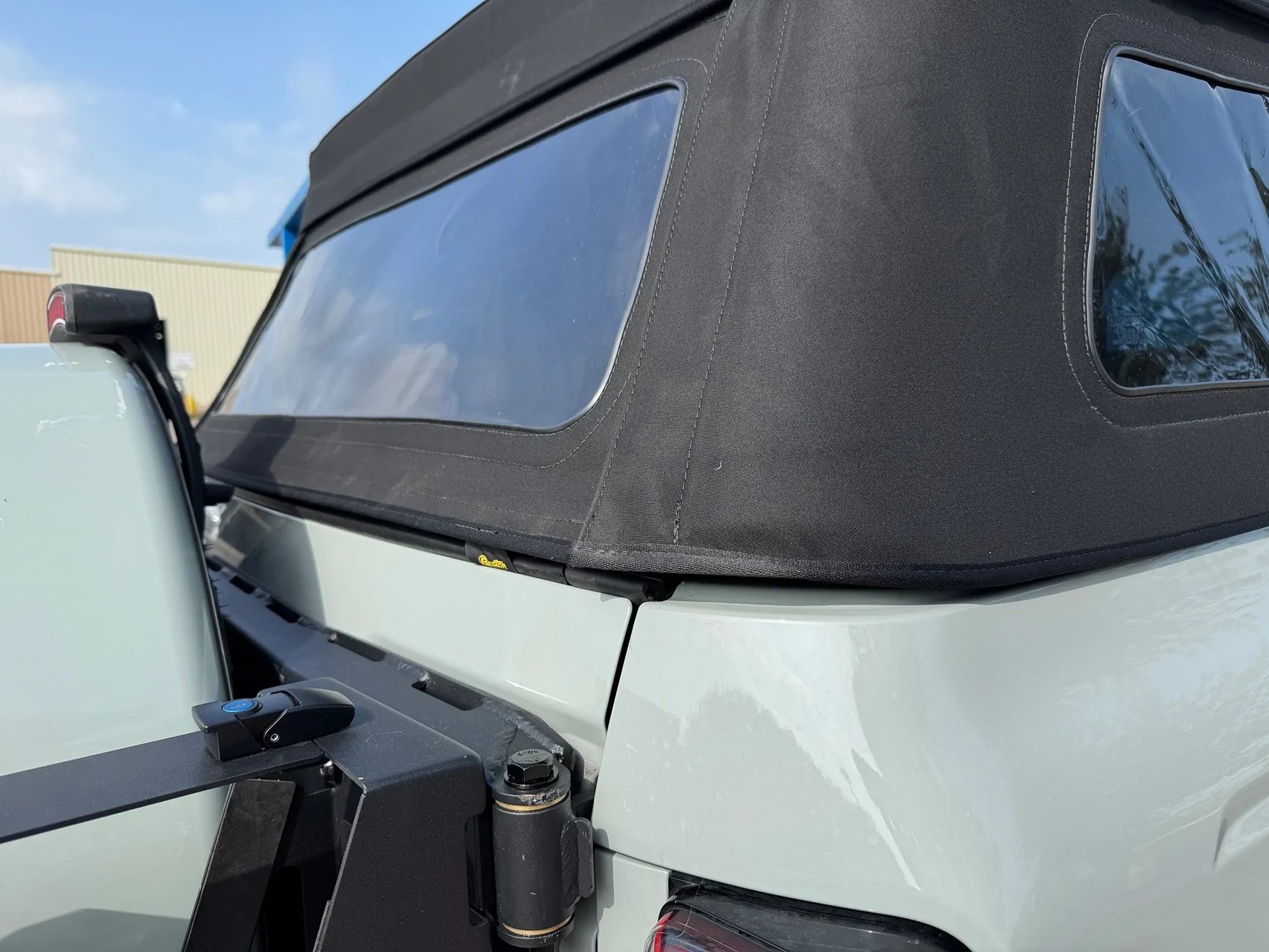 Ford Bronco Bestop eTop Power Retractable Convertible Soft Top ... review IMG_7399