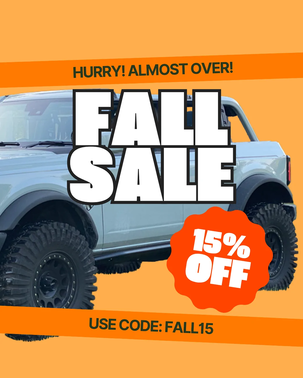 Ford Bronco GOAT FABRICATION FALL SALE LAST DAYS! FALL SALE (3)