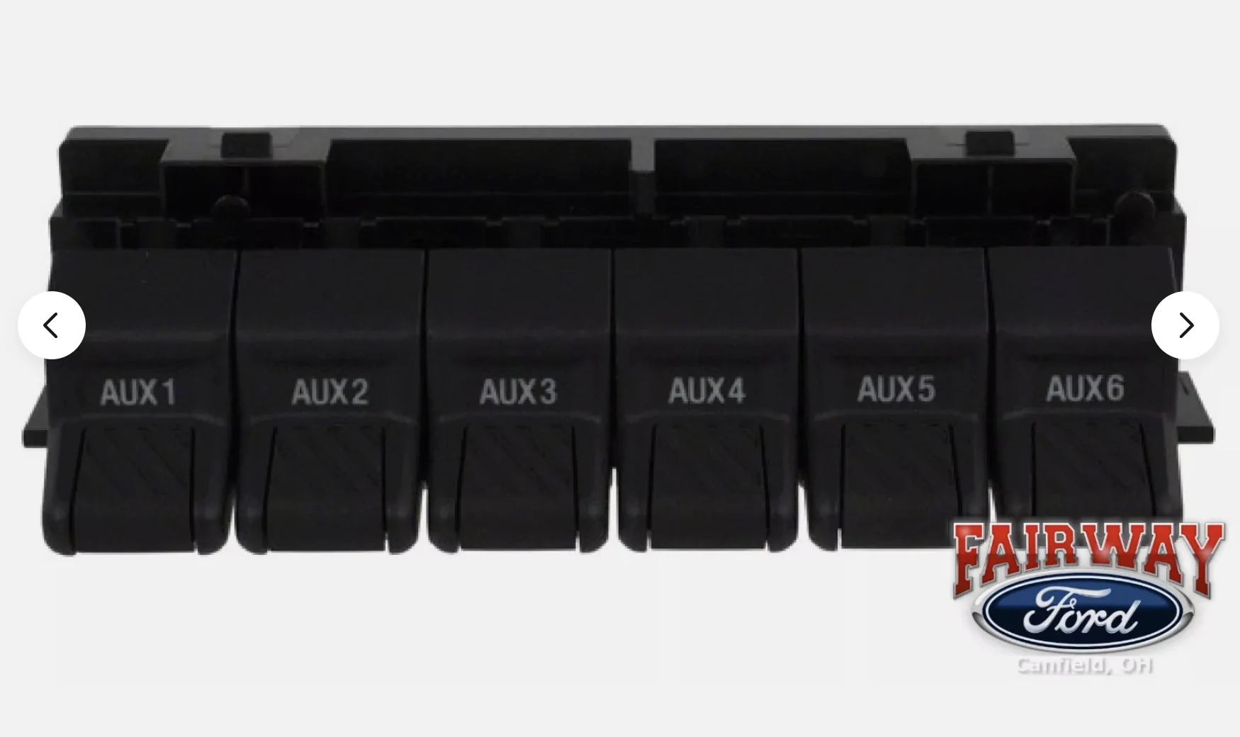 Ford Bronco Bronco AUX Switch Kit available for all trims (from Ford Performance) Screenshot 2025-10-29 at 8.00.00 AM