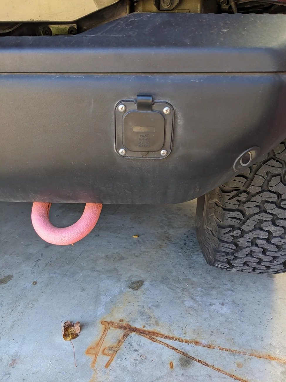 Ford Bronco Any ideas for shore power mounting bracket? PXL_20251029_132334660
